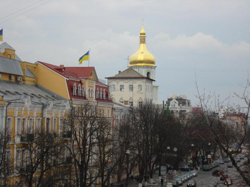 Квартира На Золотых Воротах, Центр Kiev Luaran gambar